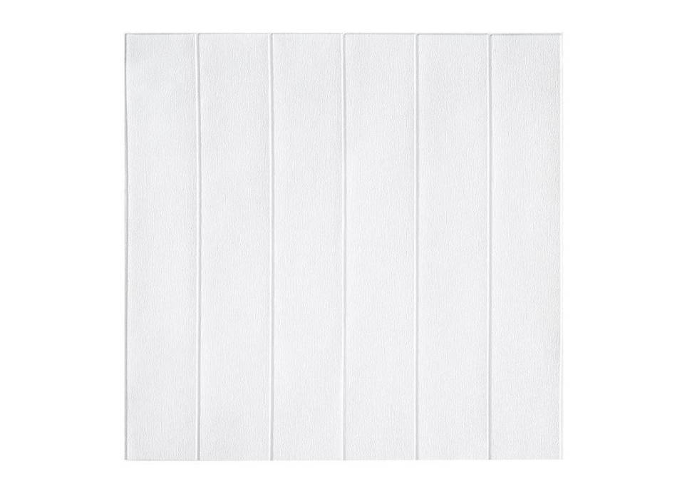 Tapet 3D autoadeziv, 70x70cm, din Rasina, Alb, 10buc/set