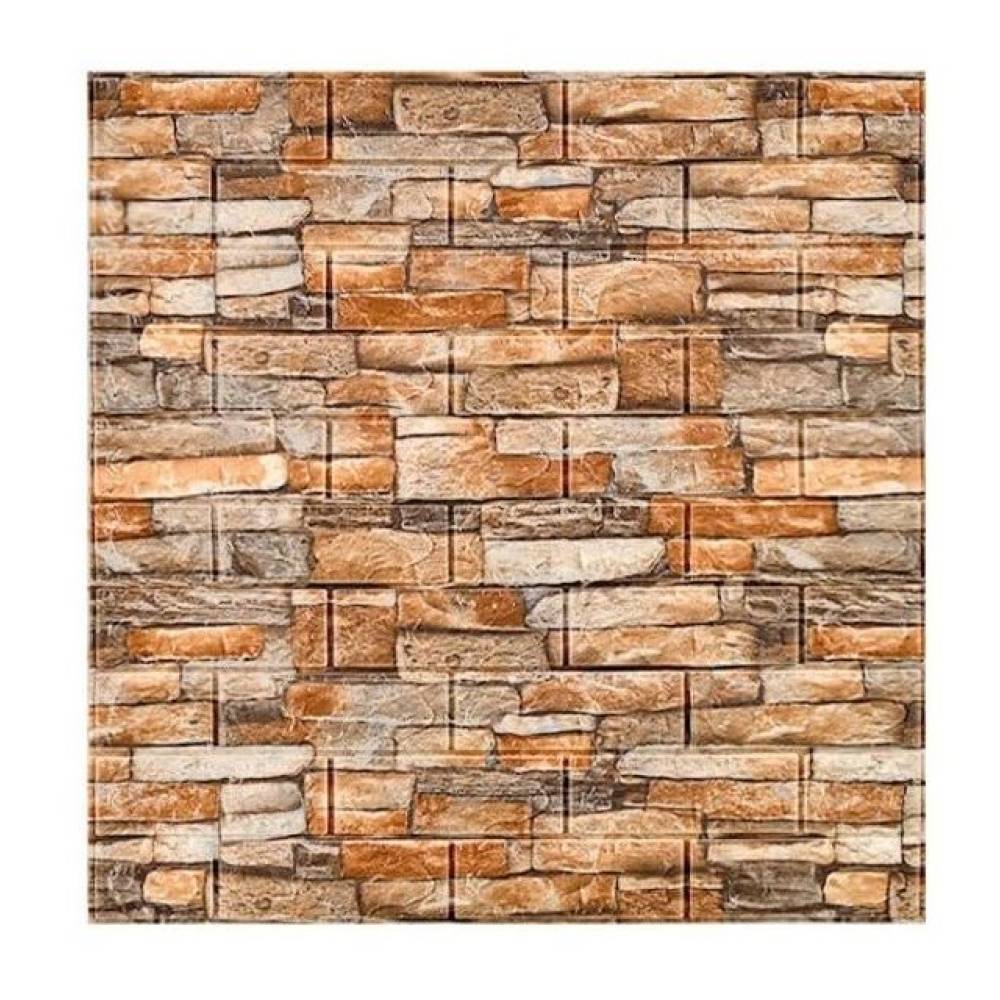 Tapet 3D autoadeziv, 70x77cm, Model Caramida, Patra Galbena, 10buc/set Tapet 3D autoadeziv, 70x77cm, Model Caramida, Patra Galbena, 10buc/set