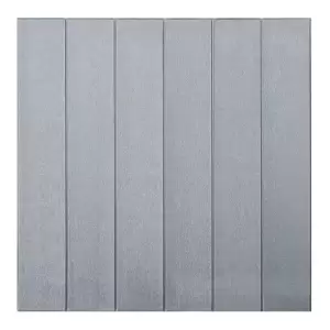 Tapet 3D autoadeziv, 70x70cm, din Rasina, Gri, 10buc/set