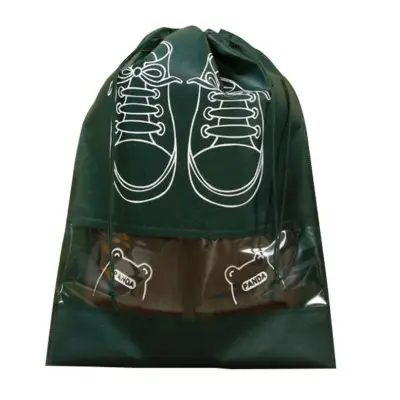 Sac depozitare incaltaminte, 27x36cm Verde