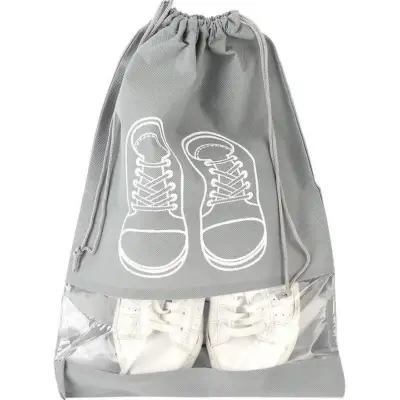 Sac depozitare incaltaminte, 27x36cm Gri