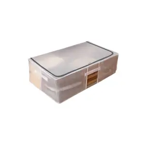 Cutie depozitare haine si incaltaminte Transparenta, 90L