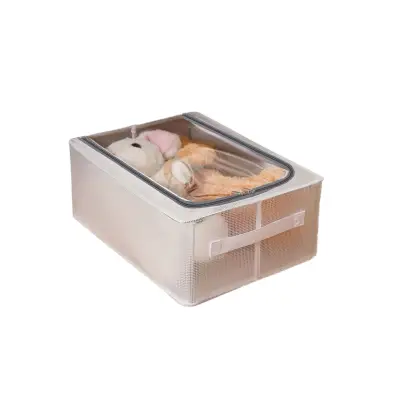 Cutie depozitare haine si incaltaminte Transparenta, 18L