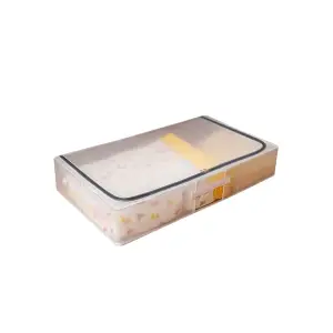 Cutie depozitare haine si incaltaminte Transparenta, 56L