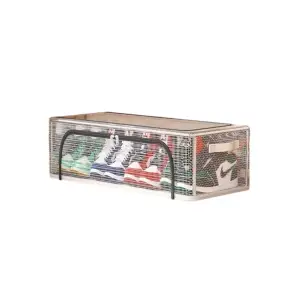 Cutie depozitare incaltaminte 60x30x21cm, Transparenta