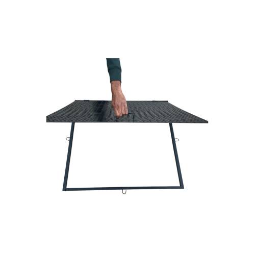 Capac camin, canalizare cu rama 75x75cm