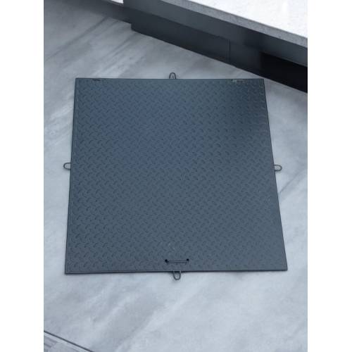 Capac camin, canalizare cu rama 75x75cm