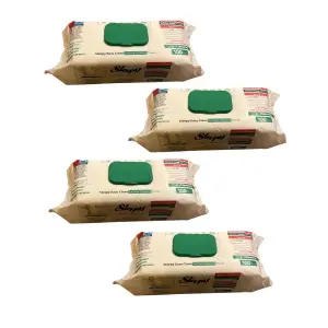 Set 3+1 cadou servetele umede cu bicarbonat si otet pentru suprafete multiple, Sleepy Extra Curatare