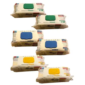 Pachet 5+1 cadou servetele umede cu bicarbonat si otet pentru suprafete multiple, Sleepy 