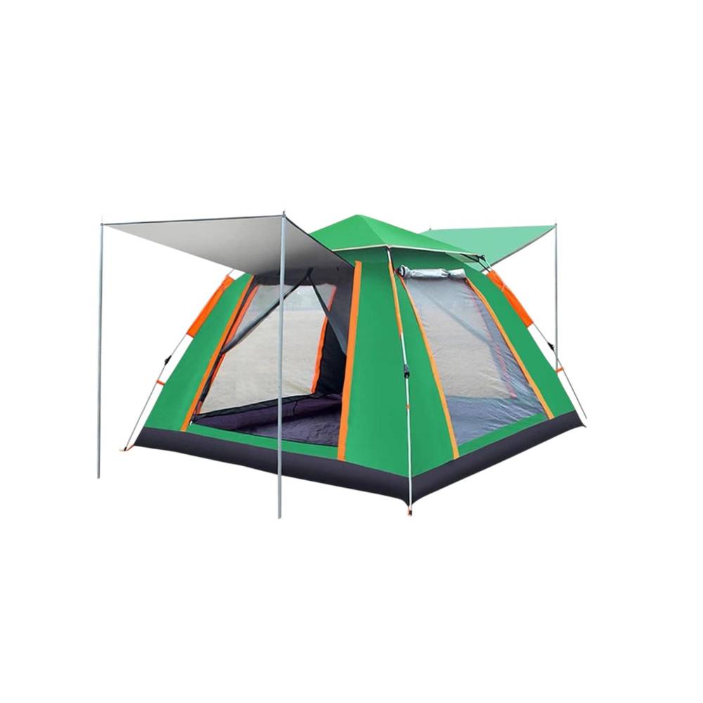 Cort camping 4 persoane 200x200x150cm Verde Cort camping 4 persoane 200x200x150cm Verde