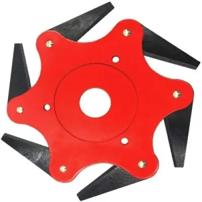 Disc pentru motocoasa 255mm, 6 cutite