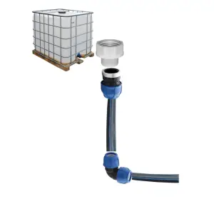 Sistem racordare pentru tub/ banda la bazin IBC