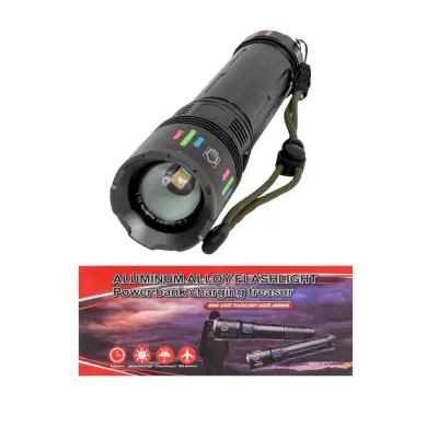 Lanterna 3 tipuri de lumina, USB