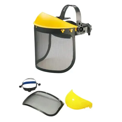 Masca de protectie, viziera pentru motocoasa