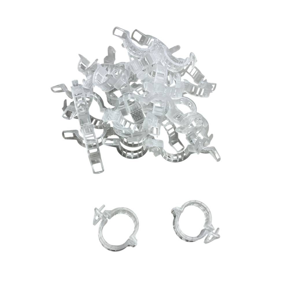 Clipsuri palisare rosii (legume) 250 bucati Clipsuri palisare rosii (legume) 250 bucati