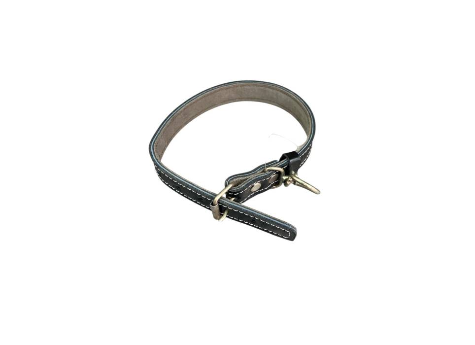 Curea caine piele dubla 2.5 x 60cm