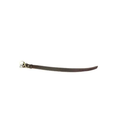 Curea caine material textil si imitatie piele 2.5 x 43cm