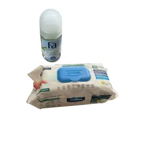 Servetele umede multisuprafete cu Bicarbonat si otet Deep Fresh, 100buc/set plus cadou