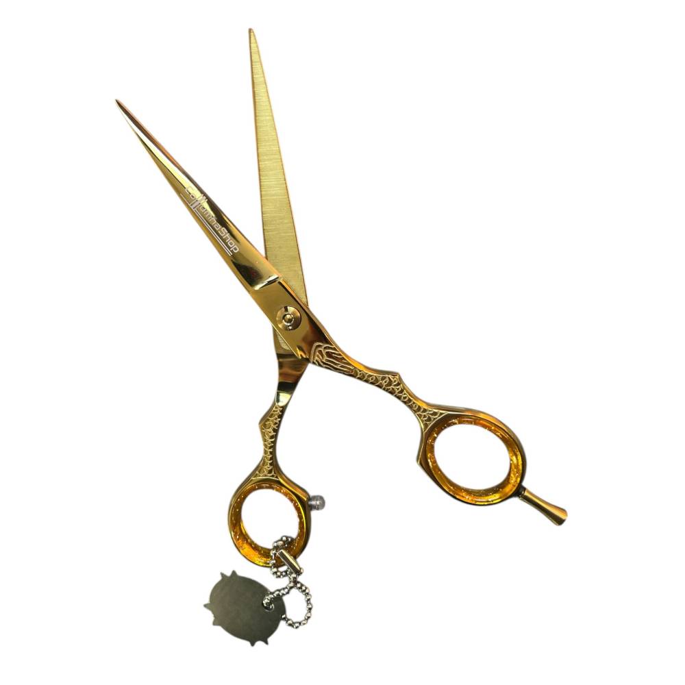 Foarfeca profesionala de tuns 6.5 inch cu tija demontabila Aurie Foarfeca profesionala de tuns 6.5 inch cu tija demontabila Aurie