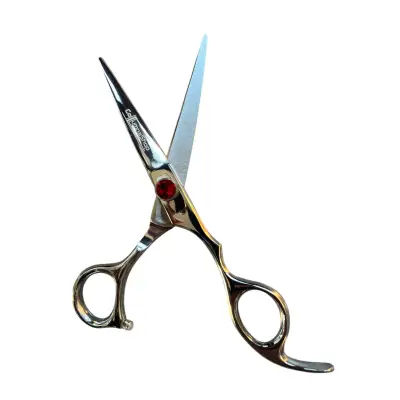 Foarfeca profesionala de tuns 7 inch Argintie