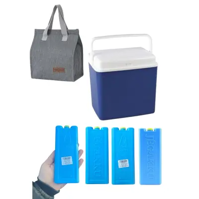 Lada frigorifica cu pastile racire 24 litri si geanta termoizolanta