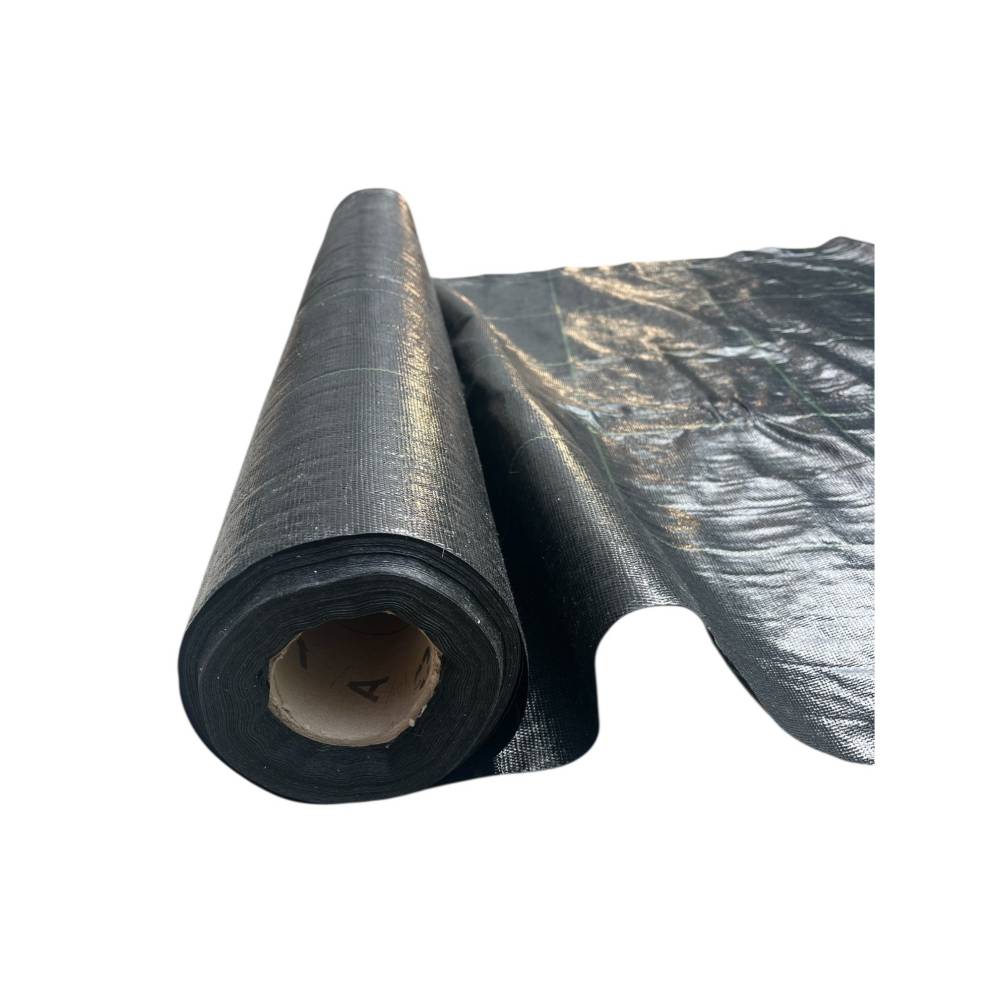 Agrotextil antiburuieni negru 1m latime, 30m L, 100g/mp Agrotextil antiburuieni negru 1m latime, 30m L, 100g/mp