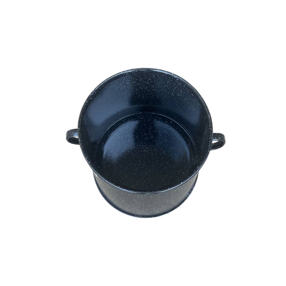 Garnita emailata 20 litri neagra (bidon untura) Garnita emailata 20 litri neagra (bidon untura)