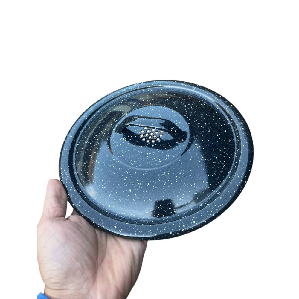 Garnita emailata 20 litri neagra (bidon untura) Garnita emailata 20 litri neagra (bidon untura)