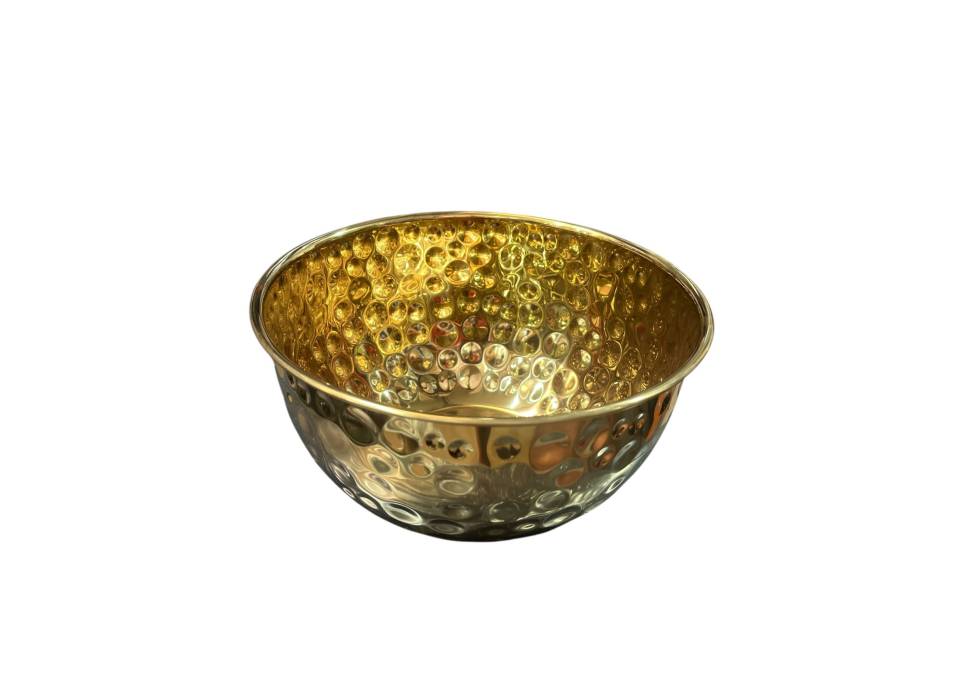 Bol 3D Auriu 24cm Bol 3D Auriu 24cm