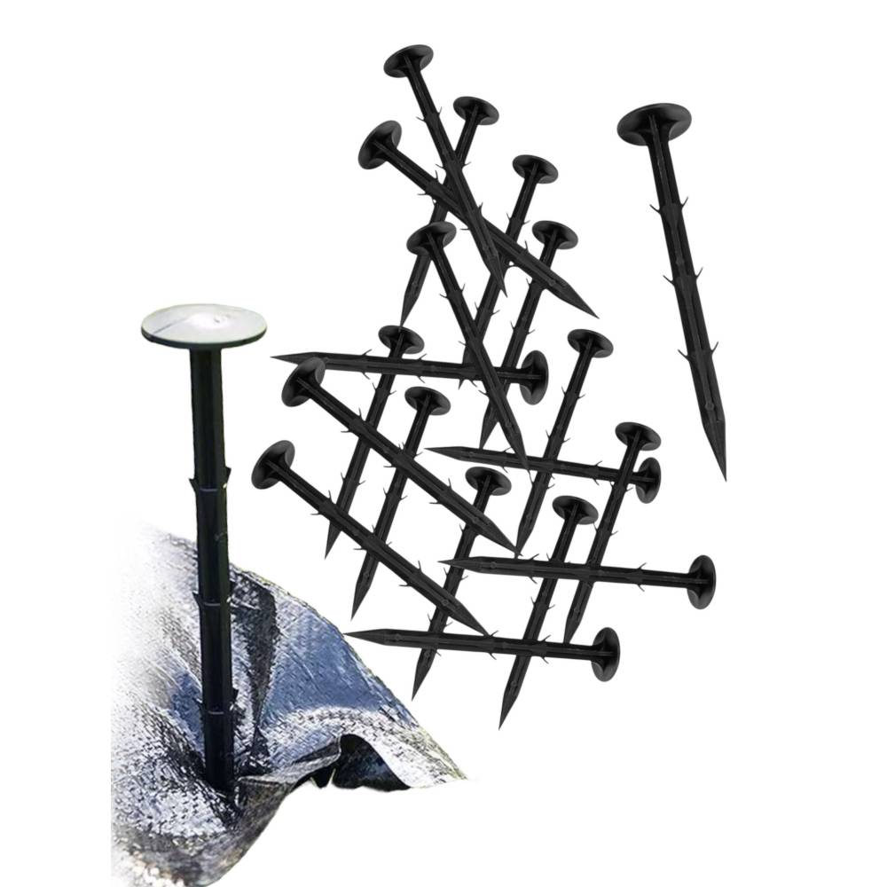 Cuie ancorare folie agrotextil din plastic 50 buc/set