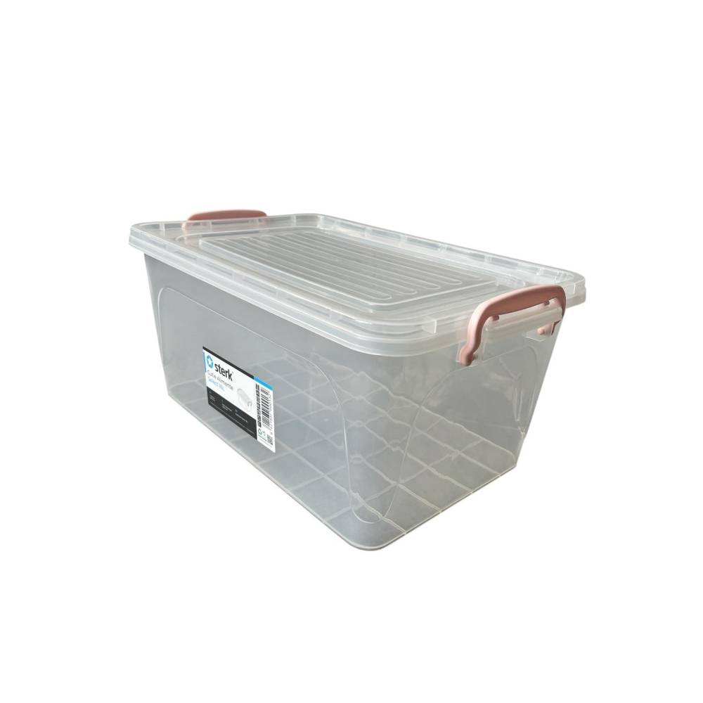 Caserola plastic cu capac si maner 16 litri