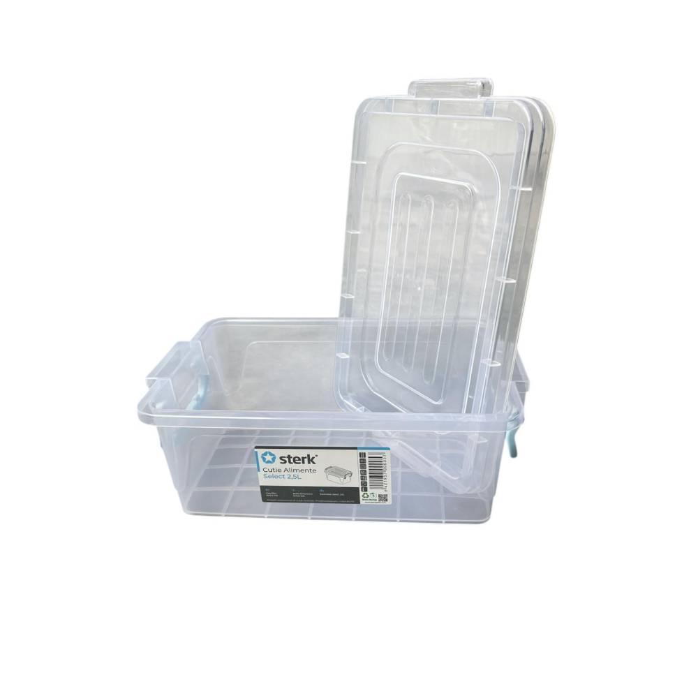 Caserola cu capac si maner din plastic 2.5 litri