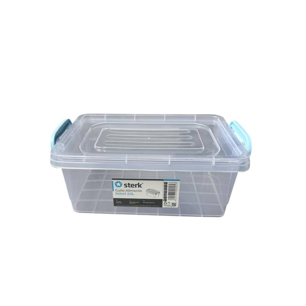 Caserola cu capac si maner din plastic 2.5 litri