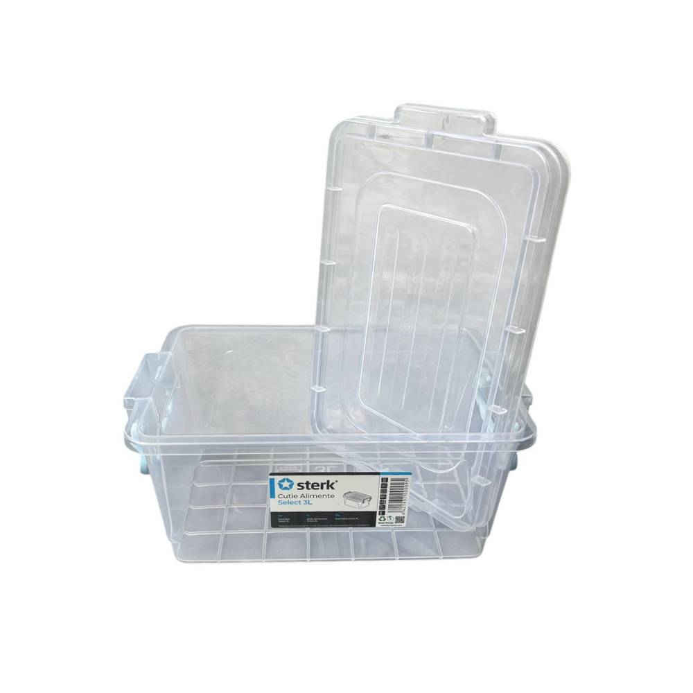 Caserola plastic cu capac si maner 3 litri Caserola plastic cu capac si maner 3 litri