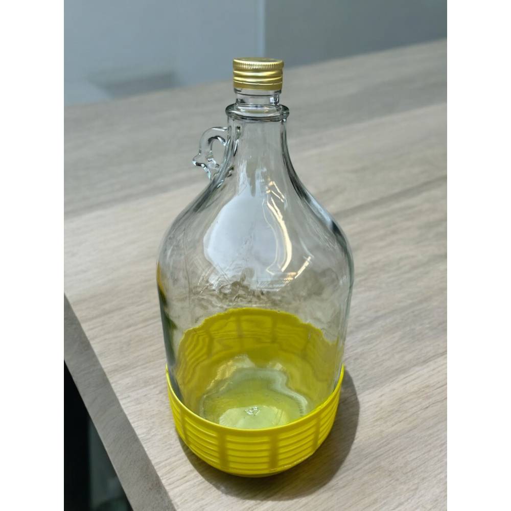 Damigeana 5 L (litri) sticla, dop prin infiletare