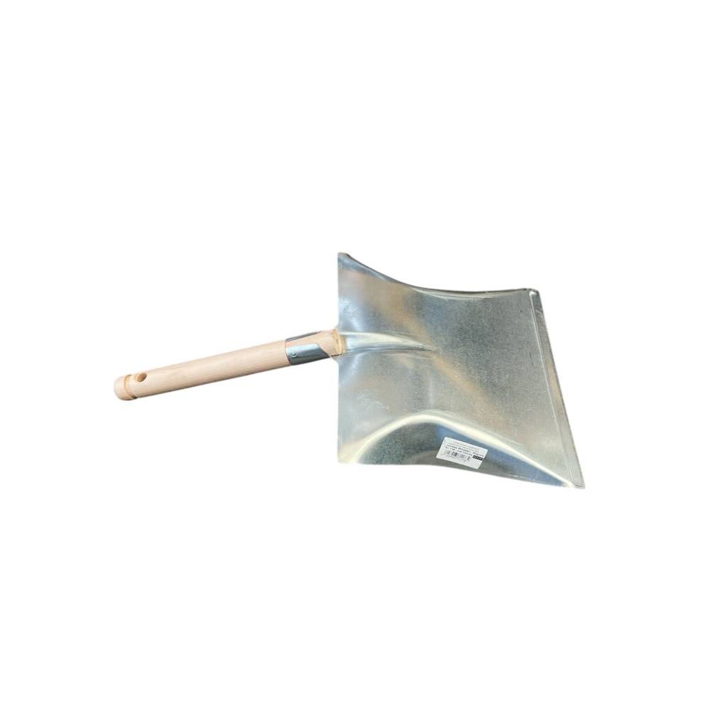 Faras zincat mare 20cm, coada lemn Faras zincat mare 20cm, coada lemn