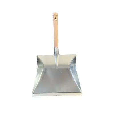 Faras zincat mare 20cm, coada lemn