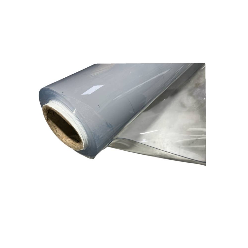 Folie PVC terasa transparenta 10 m x 1.4 m latime, grosime 0.4mm