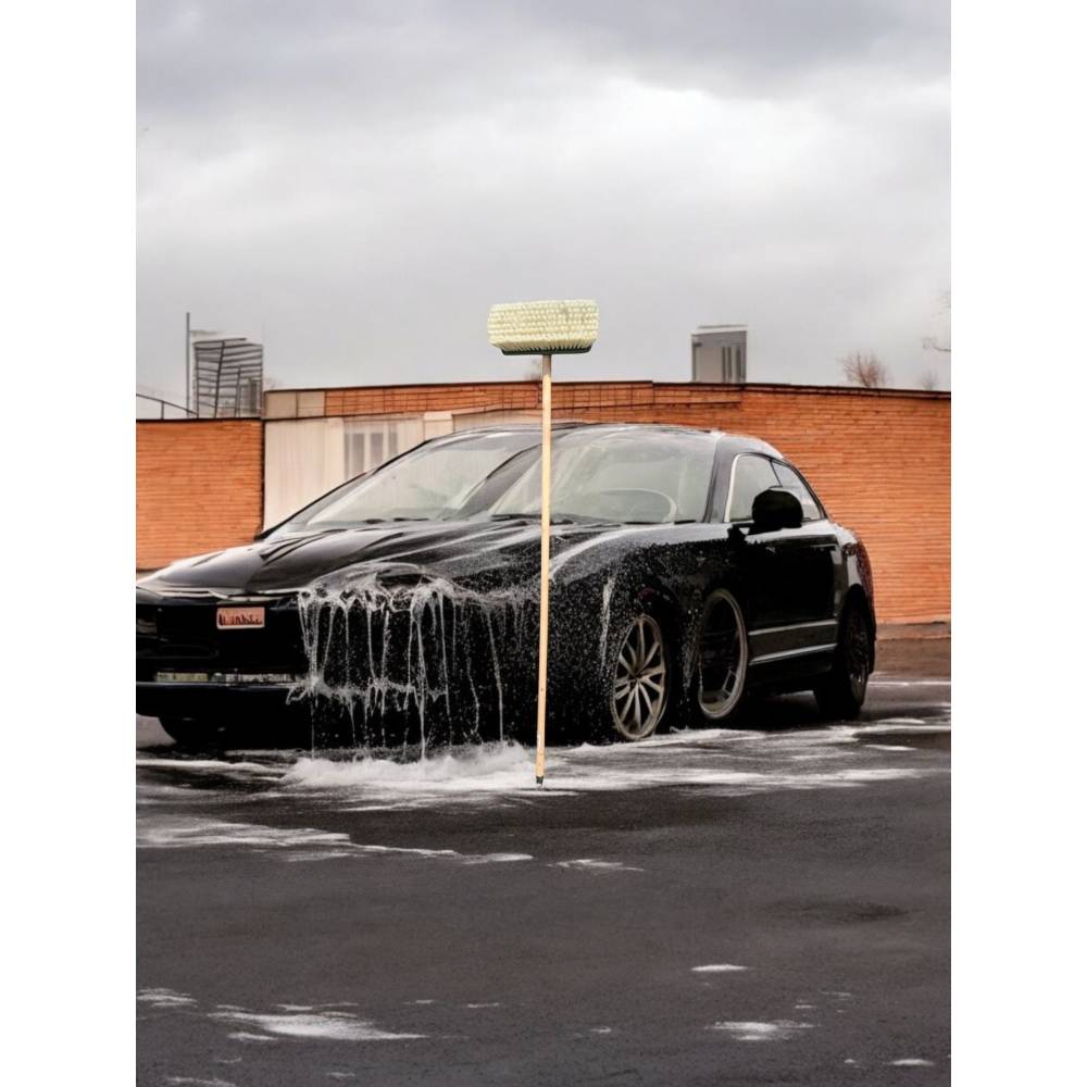 Perie auto Akay, cu sistem de conectare la furtun Perie auto Akay, cu sistem de conectare la furtun