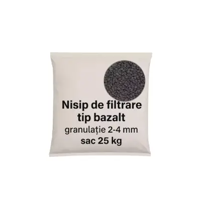 Nisip de bazalt granulatie 2-4mm, sac 25kg