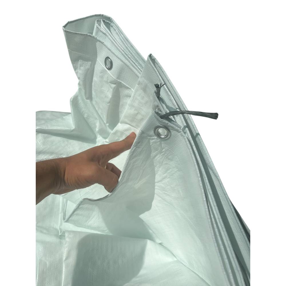 Prelata impermeabila 3 x 4m, 185g/mp alba Prelata impermeabila 3 x 4m, 185g/mp alba