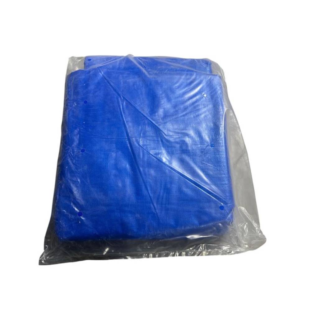 Prelata impermeabila cu inele prindere 6 x 6 m, 175g/mp albastra