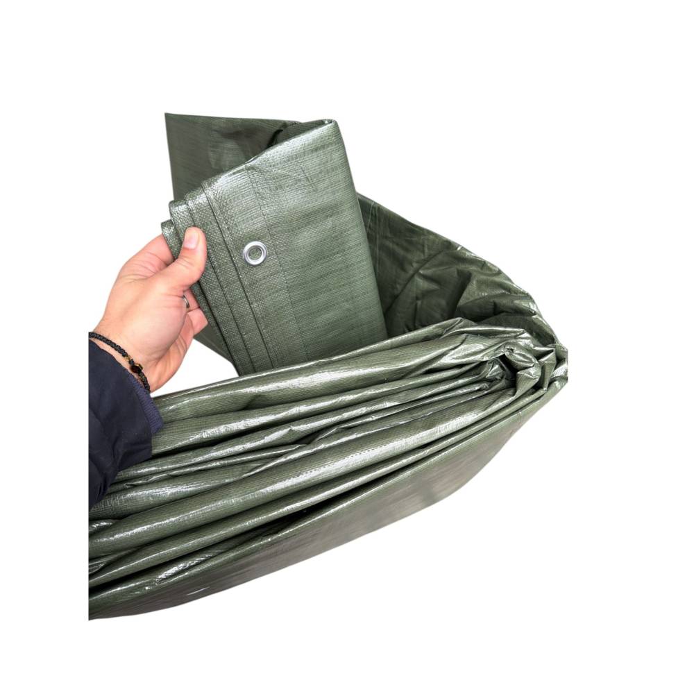 Prelata impermeabila protectie UV 2 x 3 m, 150g/mp verde