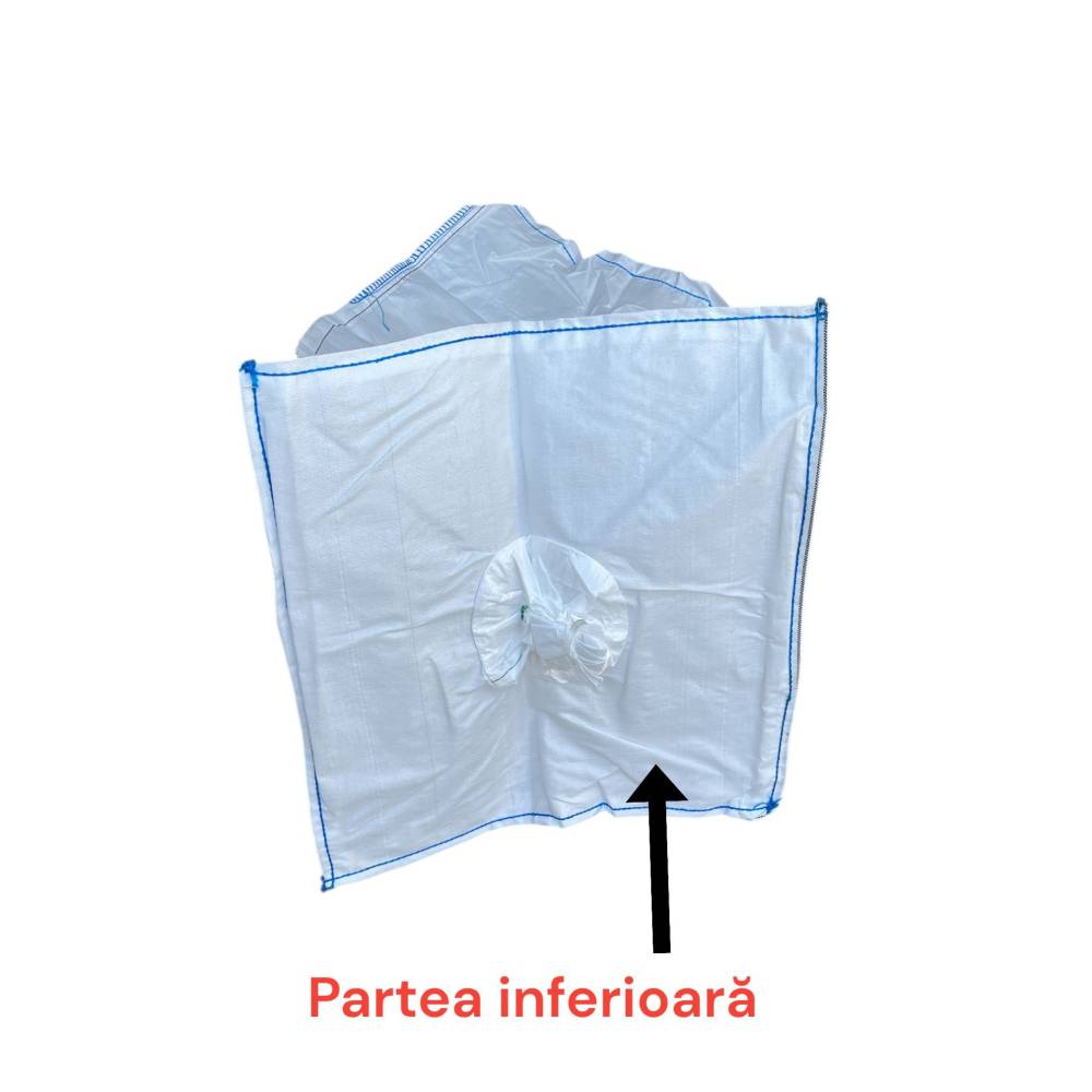 Big bags (saci) 500 kg, 90 x 90 x 95 cm, alb