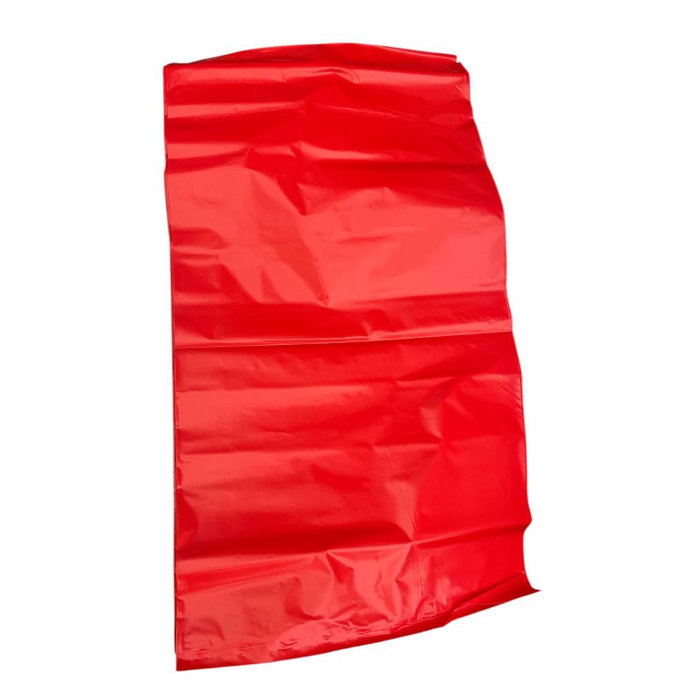 Saci plastic (folie) rezistenti rosii 25 buc (53 x 93 cm)