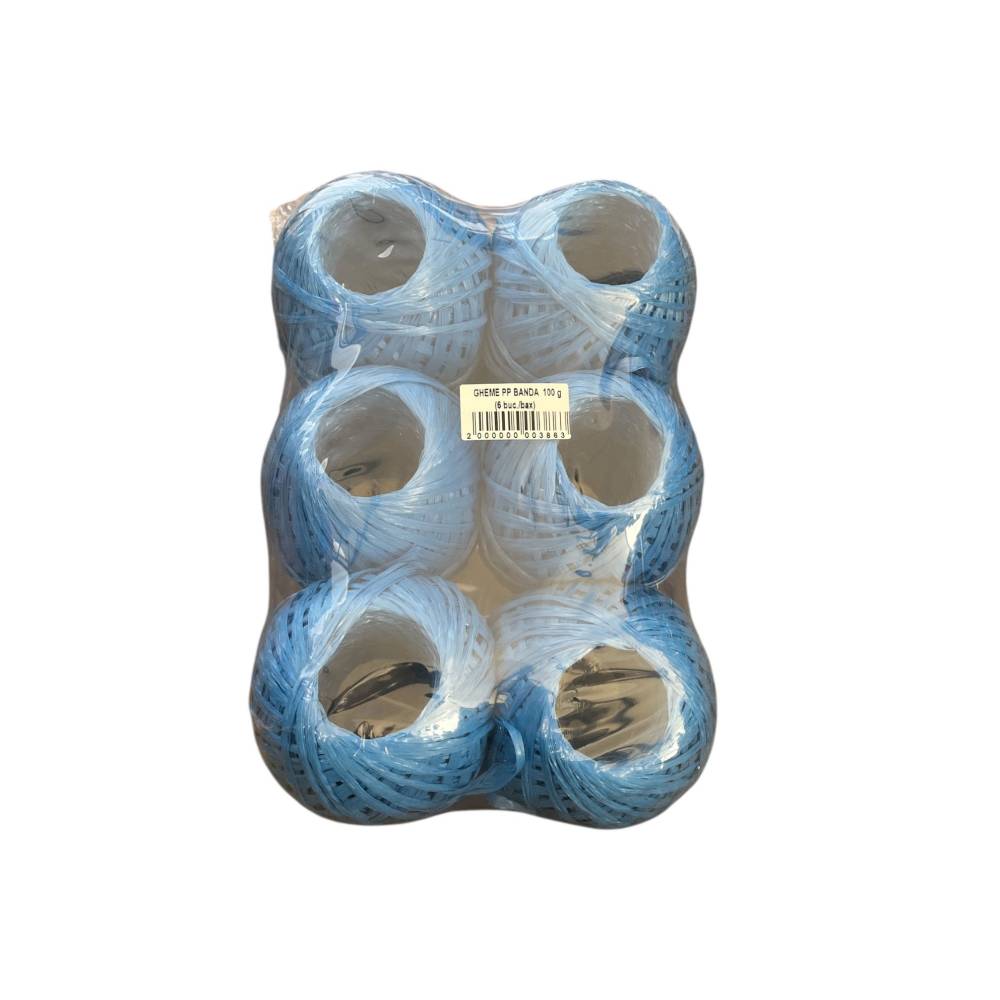Sfoara polipropilena tip banda 100g, set 6buc