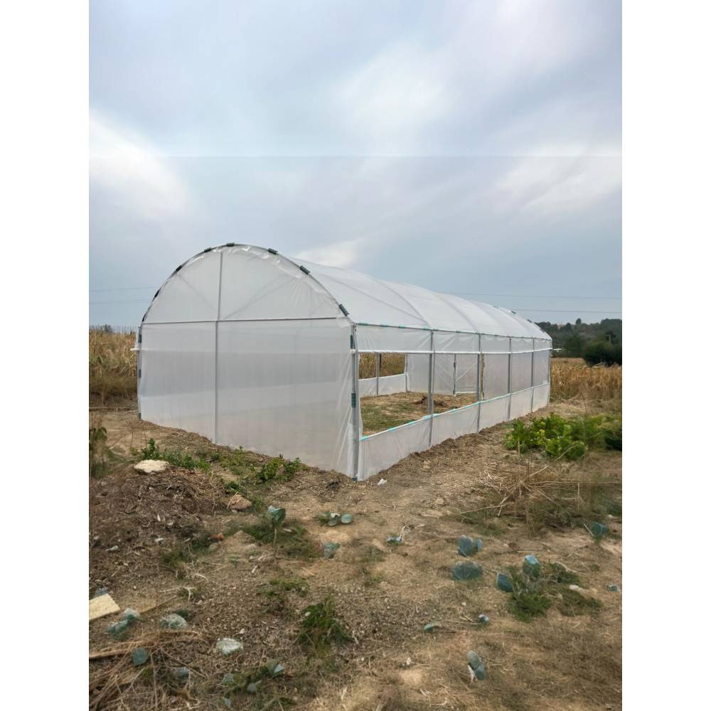 Solar legume gradina complet 4x4m teava zincata 2mm Solar legume gradina complet 4x4m teava zincata 2mm