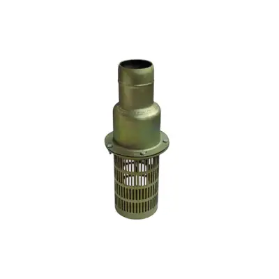 Sorb metalic motopompa cu clapeta si sita, 3 inch