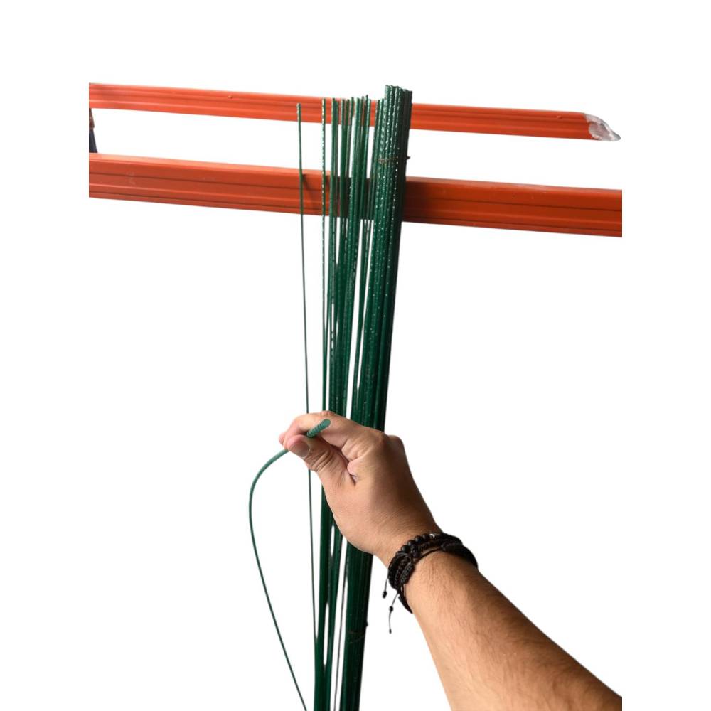 Set 50 x tija fibra de sticla 1.5 metri, 4 mm grosime, verde Set 50 x tija fibra de sticla 1.5 metri, 4 mm grosime, verde