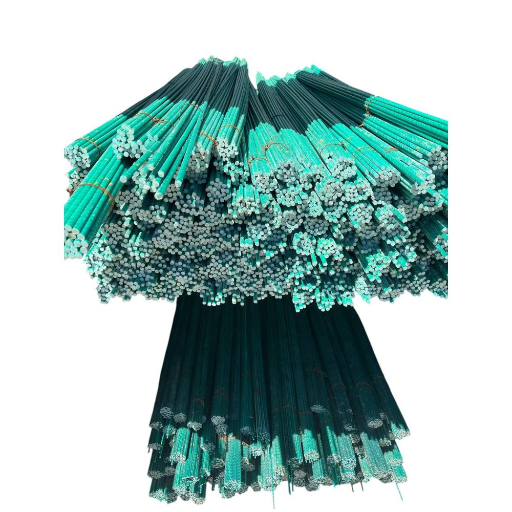 Set 10 x tija fibra de sticla 1.5 metri, 4 mm grosime, verde Set 10 x tija fibra de sticla 1.5 metri, 4 mm grosime, verde